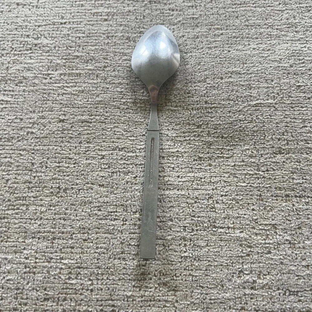 Wm A Rogers Oneida Petal Lane Teaspoon Deluxe Stainless Steel Floral‎ Flatware